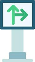 Traffic Sign Creative Icon Design vector
