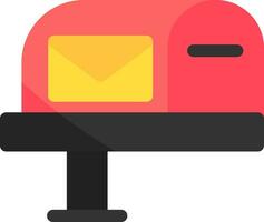 Mail Box Creative Icon Design vector