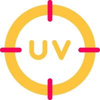 Uv Creative Icon Design vector