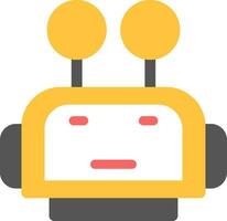 Robot Face Creative Icon Design vector