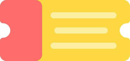 Ticket Creative Icon Design vector