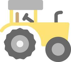 diseño de icono creativo de tractor vector