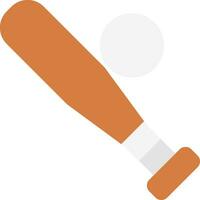 Baseball Bat Creative Icon Design vector