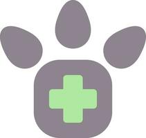 Veterinary Foot Creative Icon Design vector