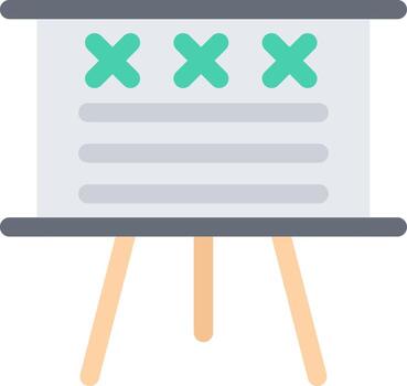 diseño de icono creativo de presentación vector