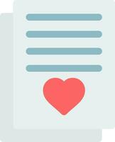 Love Letter Creative Icon Design vector