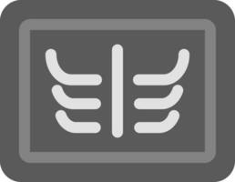 X Ray Creative Icon Design vector
