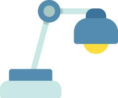 Desk Lamp Creative Icon Design vector