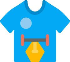 T Shirt Creative Icon Design vector
