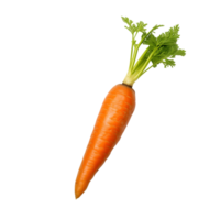 AI generated Carrot isolated on transparent background png