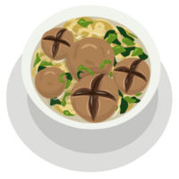 Bakso indonésien nourriture png