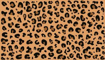 leopard print vector background. Fashionable background for fabric, paper, clothes.