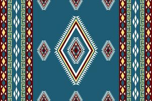 Geometric seamless ethnic pattern. Geometric ethnic pattern can be used in fabric design for clothes, decorative paper, wrapping, textile, embroidery, carpet, tribal pattern vector