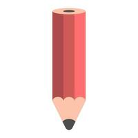 Graphite pencil on white background vector