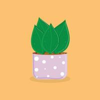 Cute Plant Illustration vector