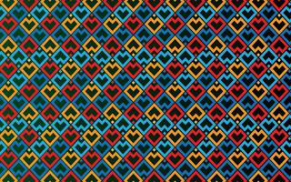 Seamless geometric pattern and background vector