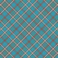 Tartan plaid pattern with texture and summer color. vector