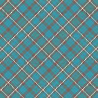 Tartan plaid pattern with texture and summer color. vector