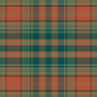 Tartan plaid pattern with texture and summer color. vector