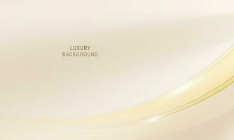 Luxury curved background. vector