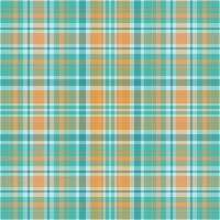Tartan plaid pattern with texture and summer color. vector