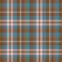 Tartan plaid pattern with texture and summer color. vector