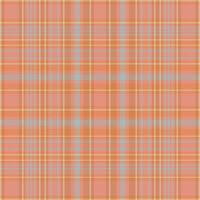 Tartan plaid pattern with texture and summer color. vector