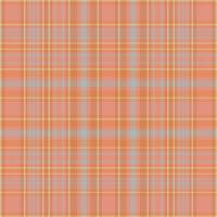 Tartan plaid pattern with texture and summer color. vector