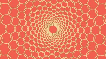 Abstract spiral retro color spinning vortex background. vector