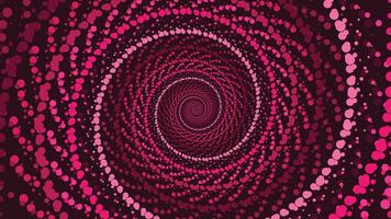 Abstract spiral round vortex style red and white background. This simple spinning style background can be used as valentine love background. vector