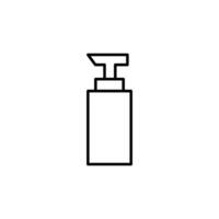 Cosmetic Bottle Symbol For Apps, Sites, Design vector