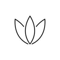 Plant Vector Line Icon. Suitable for books, stores, shops. Editable stroke in minimalistic outline style. Symbol for design