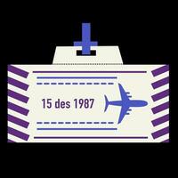 Retro futuristic graphic box on the topic of travel. With map. Airplane travel tags. Futuristic y2k technology frame for design. HUD frames in Ski-Fi style. vector