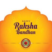 ethnic raksha bandhan festival background design vector