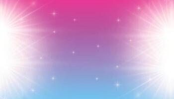 colorful glowing background with sparkles vector