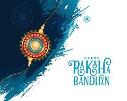 resumen raksha Bandhan acuarela festival antecedentes vector