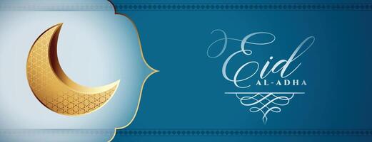 eid al adha bakrid festival wishes banner vector