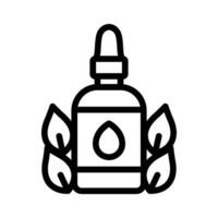 essential oil icon or logo design isolated sign symbol vector illustration - high quality line style vector icon