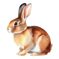 süß Hase Aquarell Illustration Clip Art png