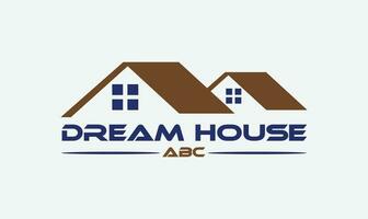 Vector house icon logo design