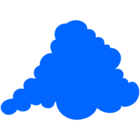Facile mignonne dessin animé conception de des nuages. png
