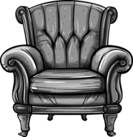 ai généré bras chaise clipart conception illustraion png