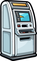 ai generato ATM macchina clipart design illustrazione png