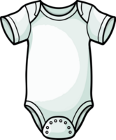 ai généré bébé le maillot de corps clipart conception illustration png