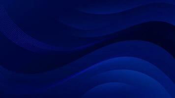 Abstract Dark Blue Background with Wavy Shapes. flowing and curvy shapes. This asset is suitable for website backgrounds, flyers, posters, and digital art projects. vector