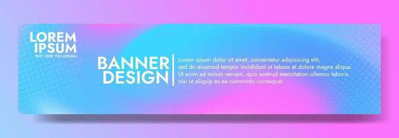 resumen rosado azul bandera color con un único ondulado diseño. eso es ideal para creando ojo atrapando encabezados, promocional pancartas, y gráfico elementos con un moderno y dinámica mirar. vector