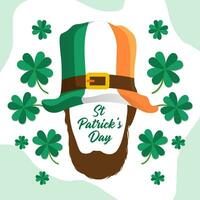 St. Patrick's Day illustration vector background. Vector eps 10