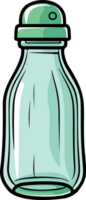 AI generated Baby bottle clipart design illustration png