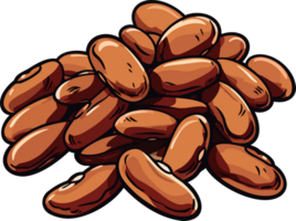 AI generated Beans clipart design illustration png