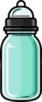 AI generated Baby bottle clipart design illustration png